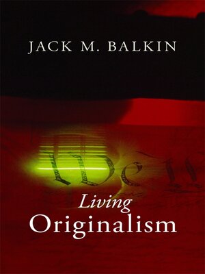 cover image of Living Originalism